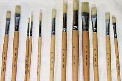 Peter McGrain: Glass Artist Painting Kit, Brushes & Tools