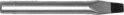 #0769 -- 1/4" tapered chisel tip