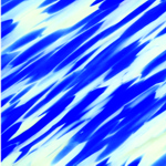 SF 431.76 ST - 8x12in - Vienna: blue and ivory on clear SPIRIT = COE96