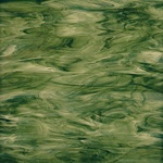 SF 622.7 SF - 8x12in - forest green opal  = COE96