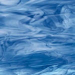 SF 633.7 SF - 16x24in - sky blue, dark blue & white = COE96
